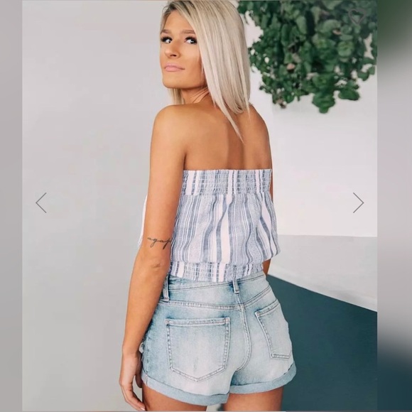 Willow & Root Striped Tube Top - Picture 4 of 5